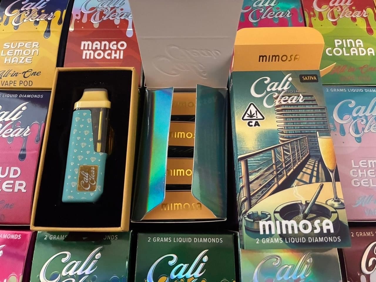 Single Flavor Cali Clears - 100pc (Authentic)